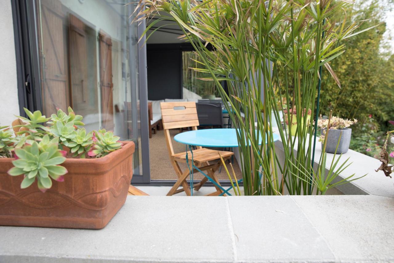 Agreable Logement Independant Avec Veranda เวียน ภายนอก รูปภาพ